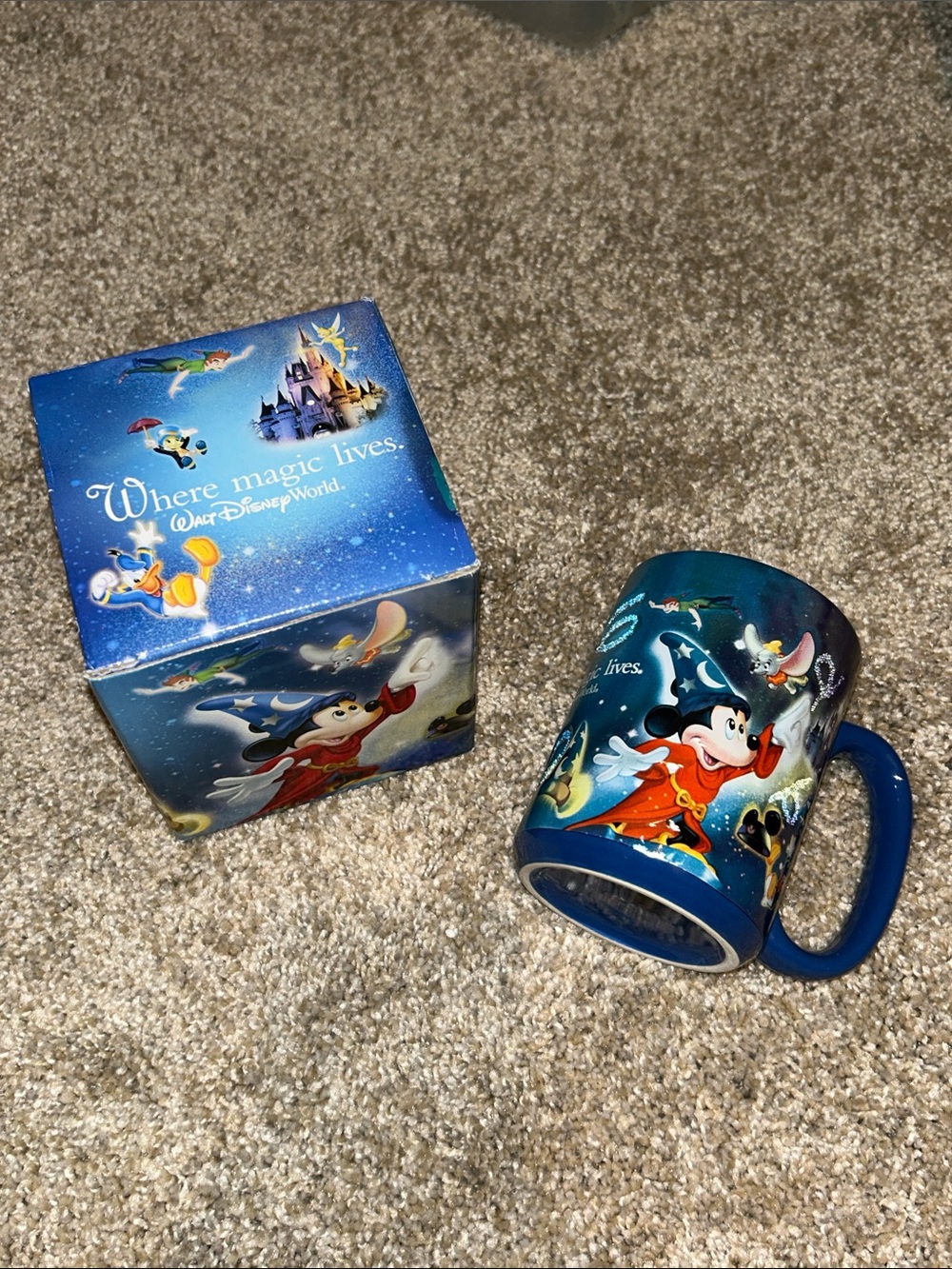 Walt Disney World Where Magic Lives Collector Mug
